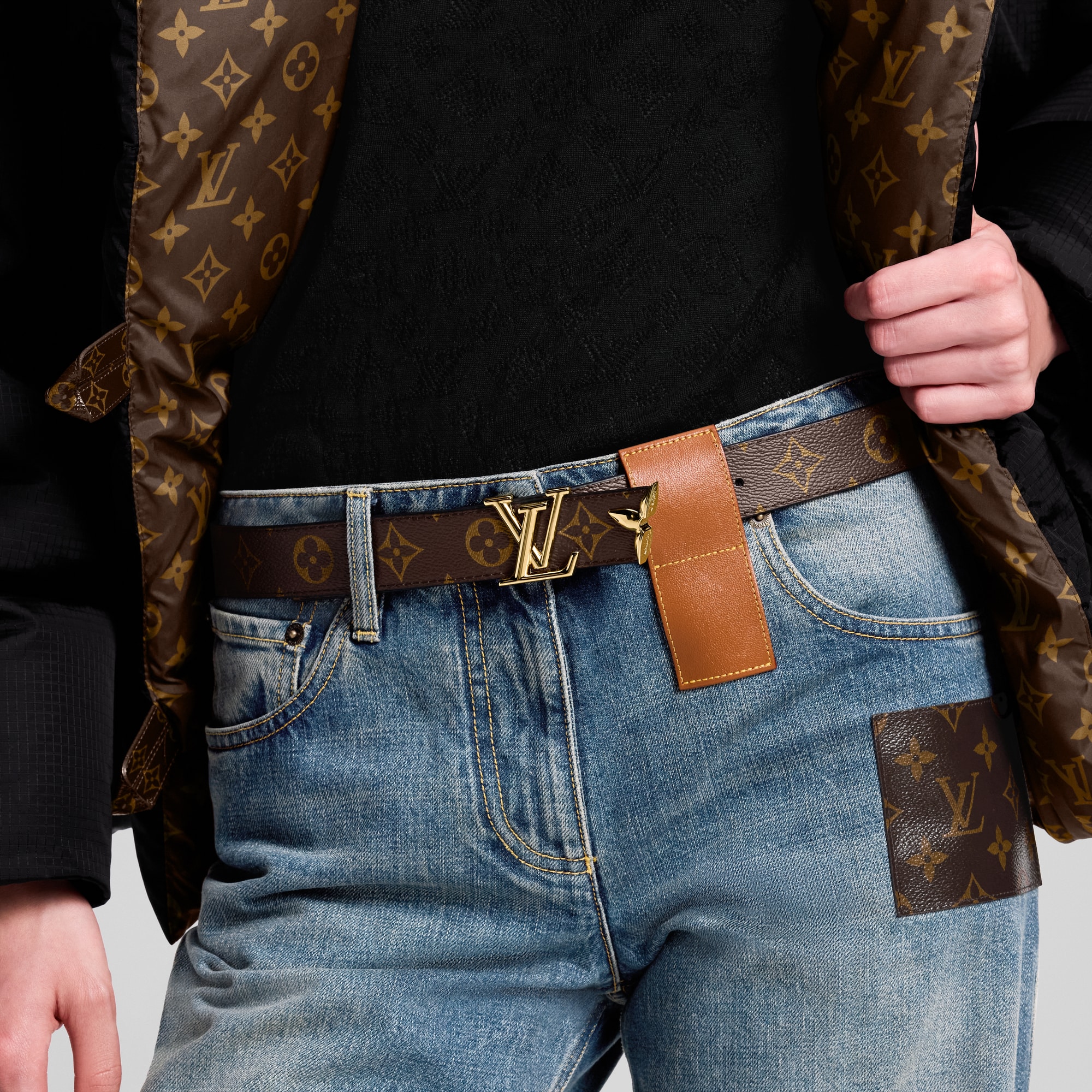 ベルト・プリティー LV 30MM リバーシブル モノグラム｜ルイ・ヴィトン